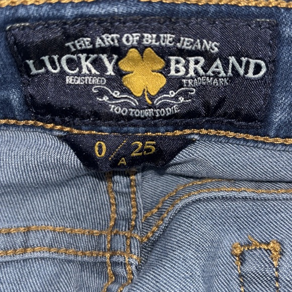 Lucky🍀Brand Low Rise Lolita Skinny Jeans, Size 0/25 - Picture 14 of 16